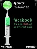 Тема на телефон Facebook Funny