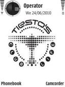 Тема на телефон Tiesto
