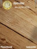 Тема на телефон Pure Wood