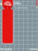 Тема на телефон Red Pattern