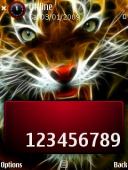 Тема на телефон Tiger Roarr