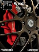 Тема на телефон Porsche Wheel