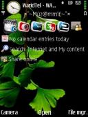 Тема на телефон Green