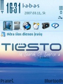 Тема на телефон Tiesto
