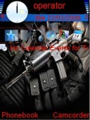 Тема на телефон Guns War Death