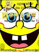 Тема на телефон Animated Spongebob