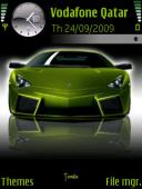 Тема на телефон Green Car