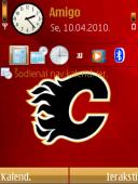 Тема на телефон Calgary Flames