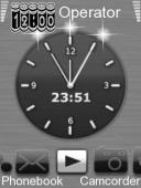 Тема на телефон Anima Clock title=