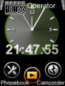 Тема на телефон Anima Clock title=
