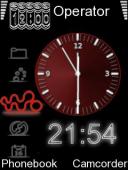 Тема на телефон Anima Clock title=