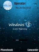 Тема на телефон Windows 8