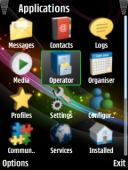 Тема на телефон 3d Icons 2011