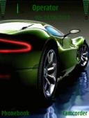 Тема на телефон Green Car