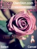 Тема на телефон Pink Rose